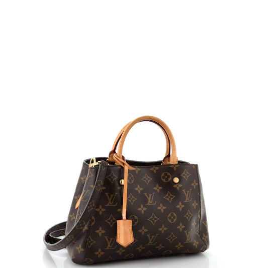 Montaigne Handbag Monogram Canvas BB