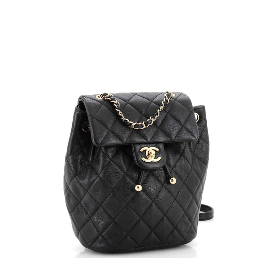 Urban Spirit NM Backpack Quilted Caviar Mini