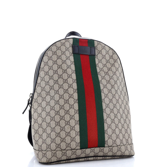 Web Backpack GG Coated Canvas Medium