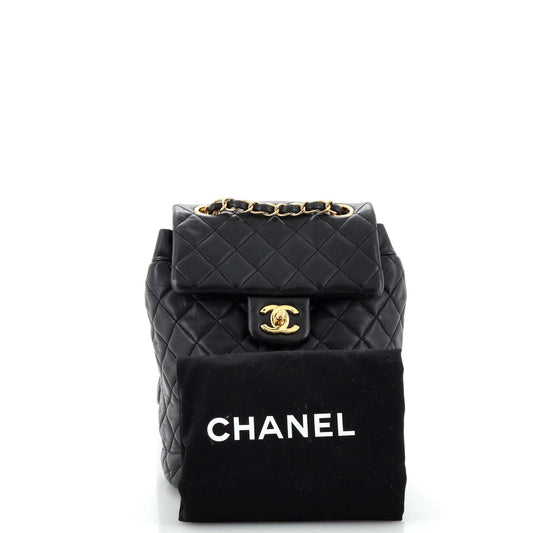 Urban Spirit Backpack Quilted Lambskin Mini