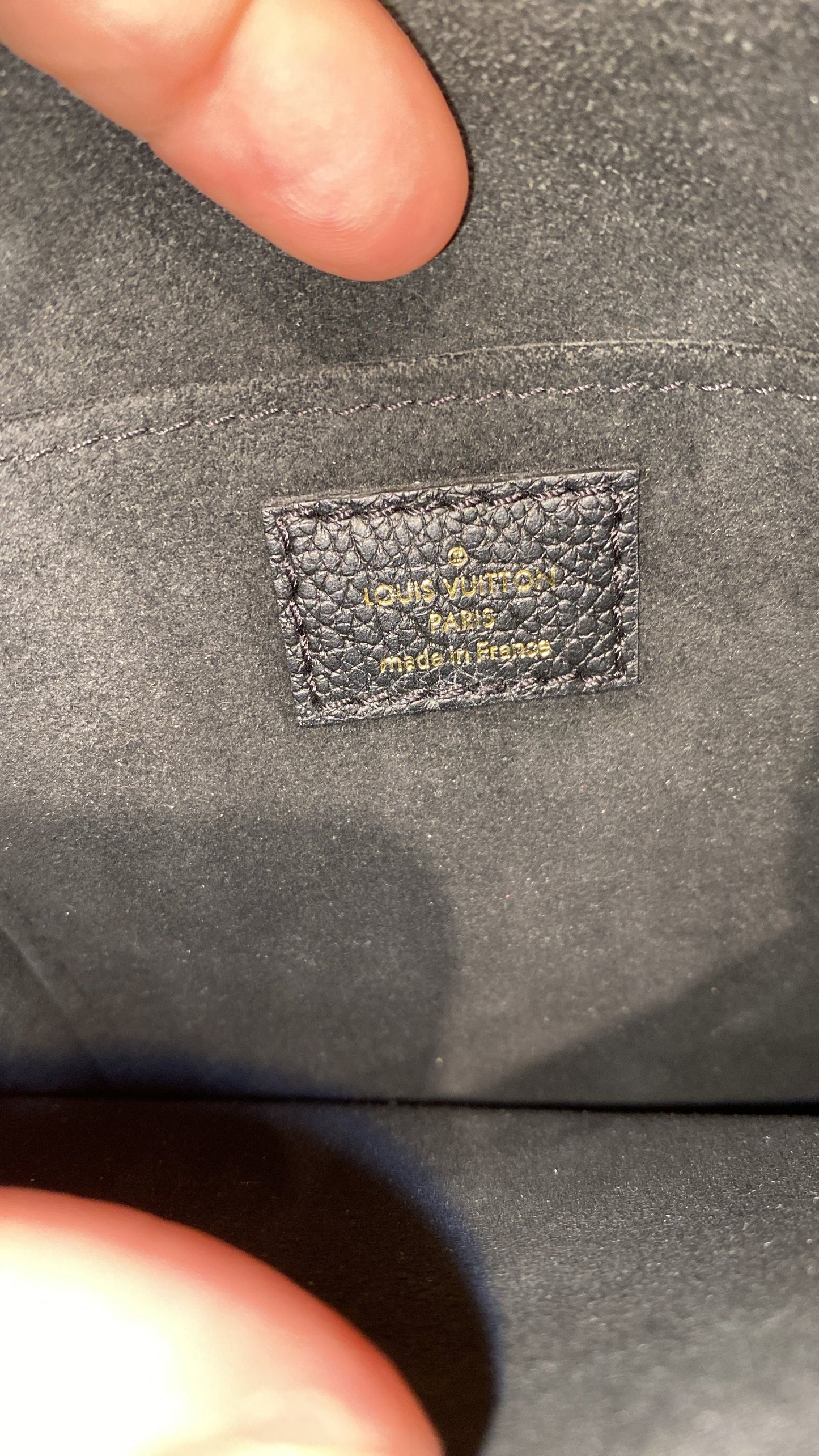 Petit Sac Plat Bag Monogram Empreinte Giant
