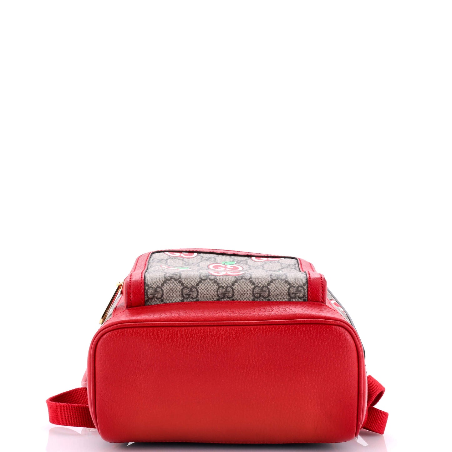 Zip Pocket Backpack Printed GG Coated Canvas Small