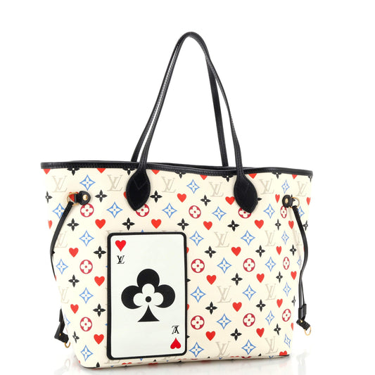 Neverfull NM Tote Limited Edition Game On Multicolor Monogram MM