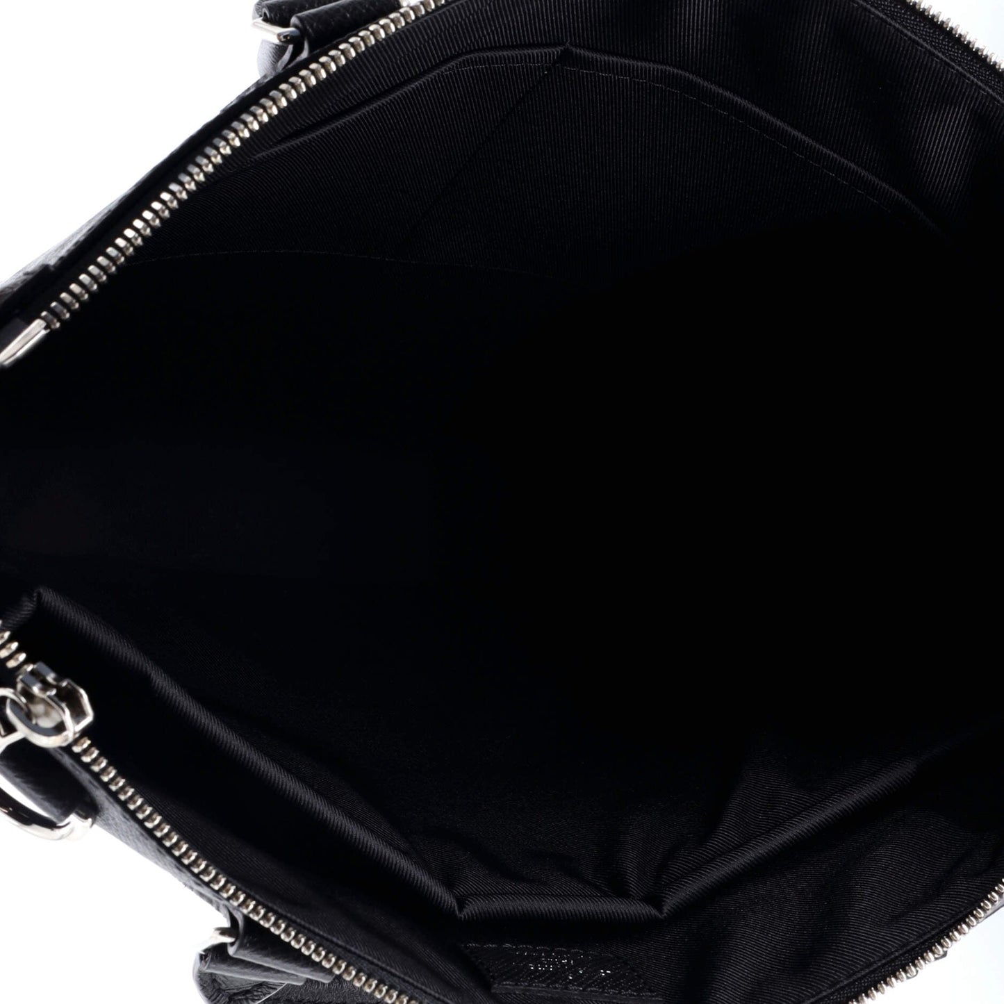 Vertical Tote Taiga Leather