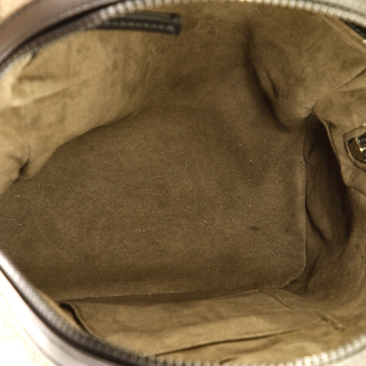 Zip Pocket Backpack GG Coated Canvas Small