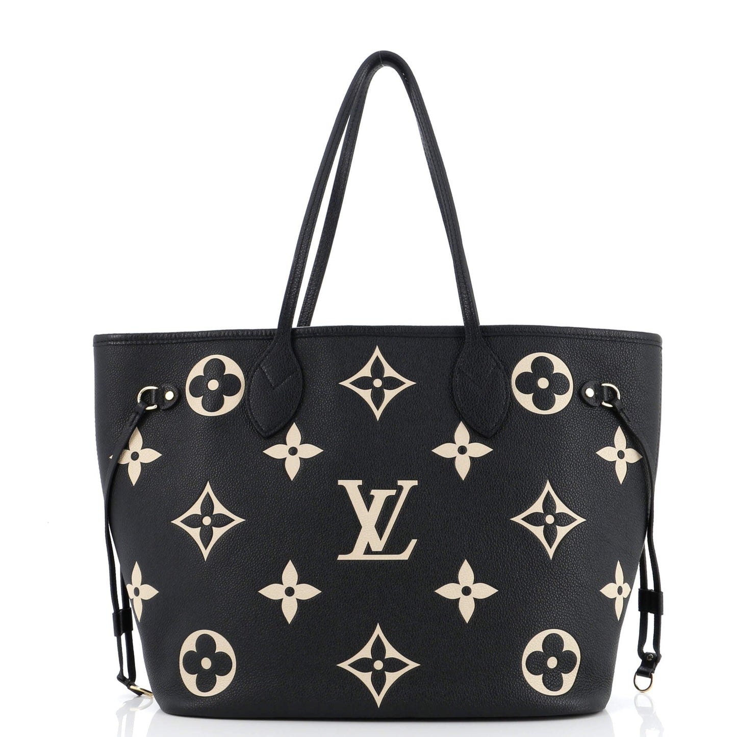 Neverfull NM Tote Bicolor Monogram Empreinte Giant MM