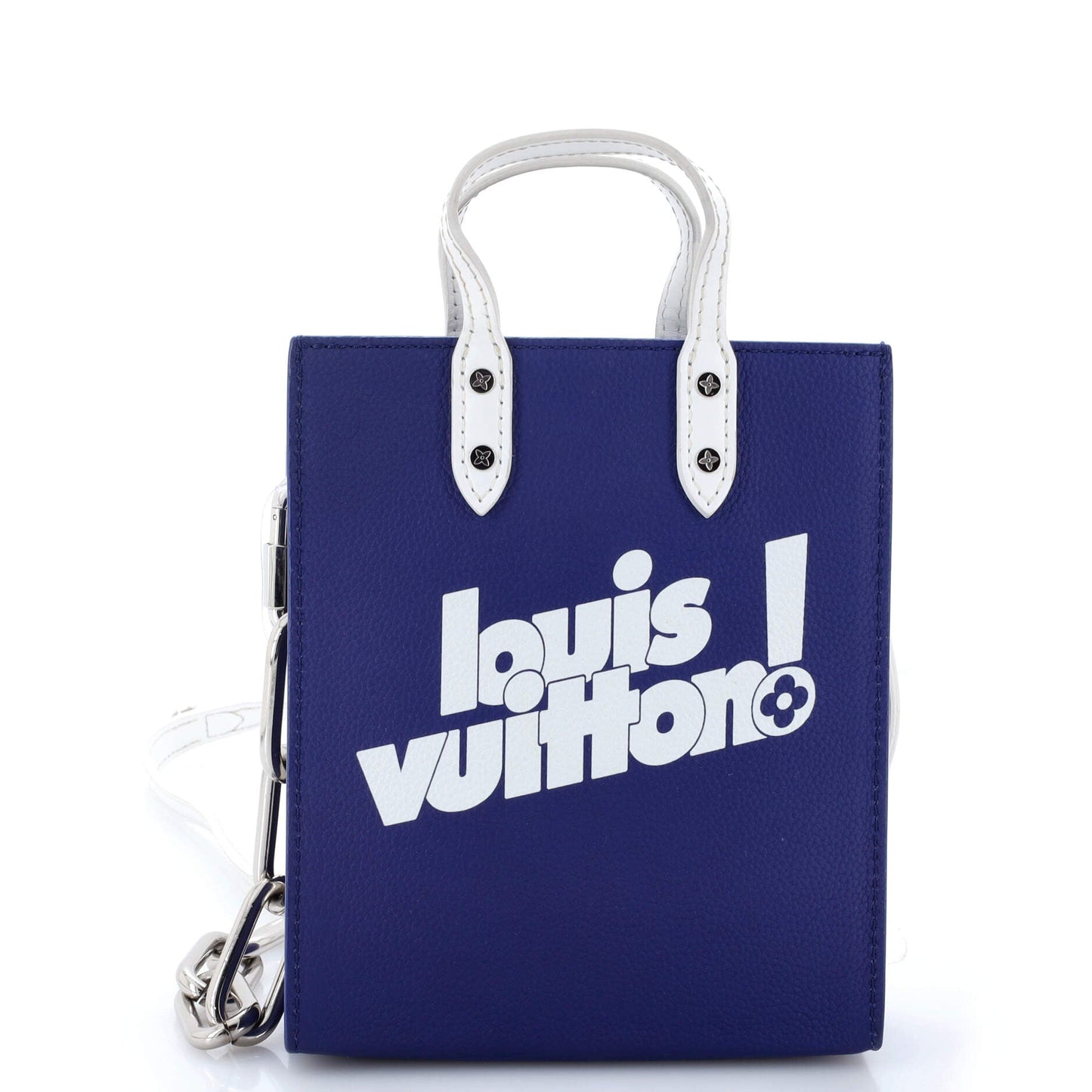 Sac Plat Bag Everyday Signature Printed Leather XS