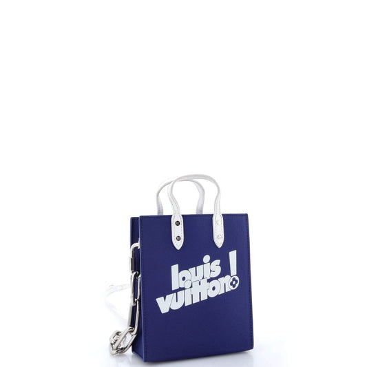 Sac Plat Bag Everyday Signature Printed Leather XS