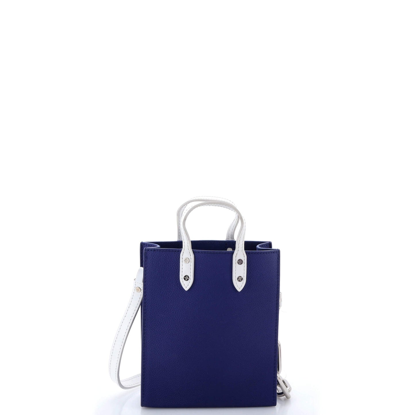 Sac Plat Bag Everyday Signature Printed Leather XS