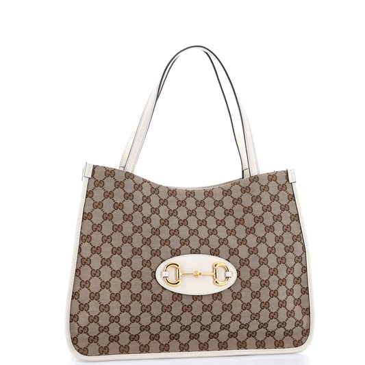 Horsebit 1955 Tote GG Canvas Medium