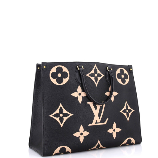 OnTheGo Tote Bicolor Monogram Empreinte Giant GM