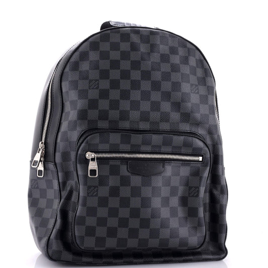 Josh Backpack Damier Graphite