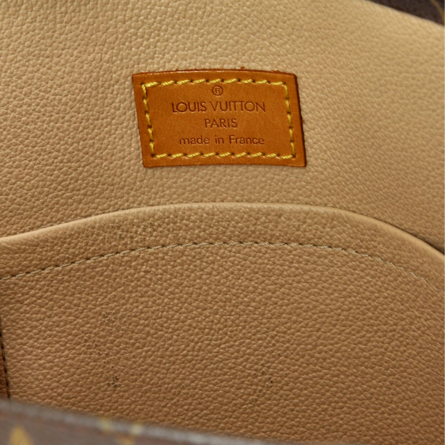 Vintage Sac Plat Bag Monogram Canvas