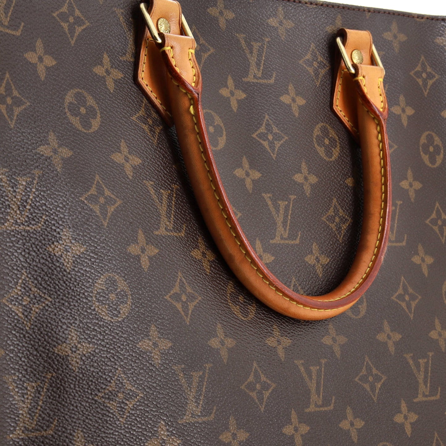 Vintage Sac Plat Bag Monogram Canvas
