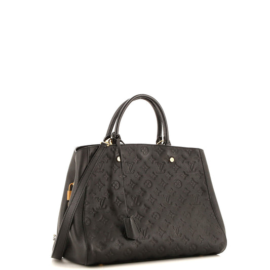 Montaigne Handbag Monogram Empreinte Leather GM