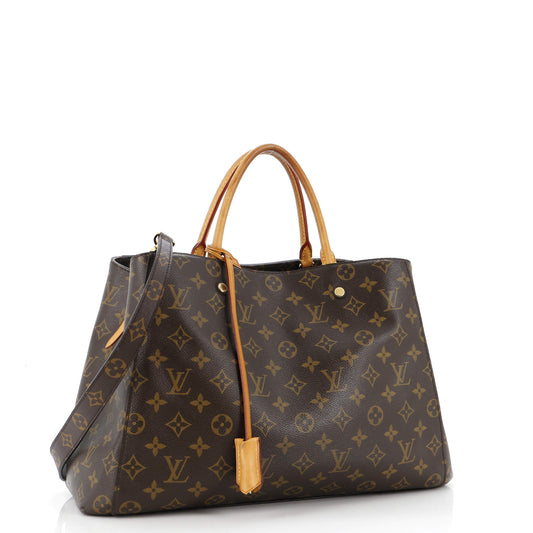 Montaigne Handbag Monogram Canvas GM