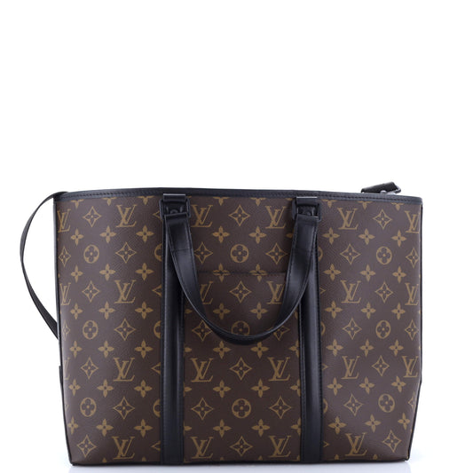 Weekend Tote Macassar Monogram Canvas PM