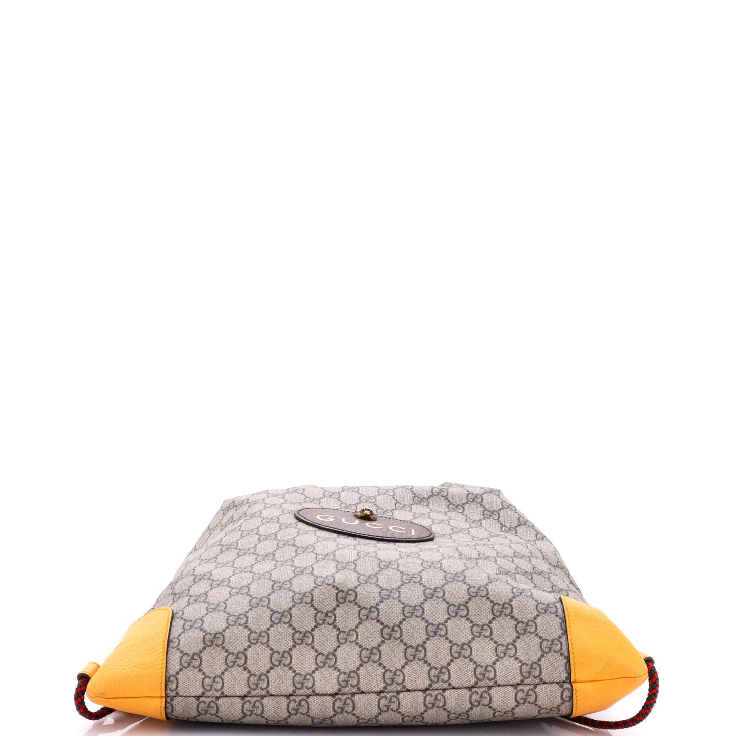 Neo Vintage Drawstring Backpack GG Coated Canvas Large