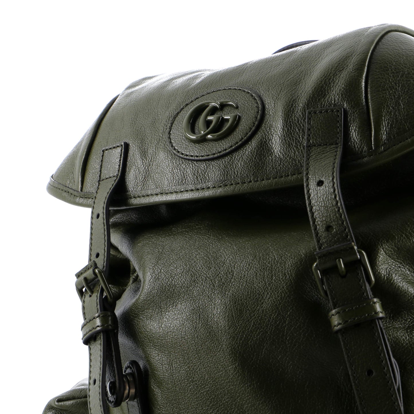 Tonal GG Double Pocket Belt Backpack Leather Large