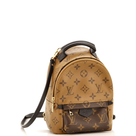 Palm Springs Backpack Reverse Monogram Canvas Mini