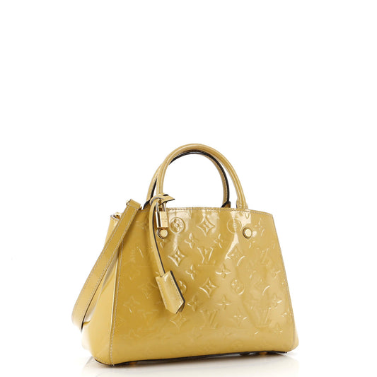 Montaigne Handbag Monogram Vernis BB