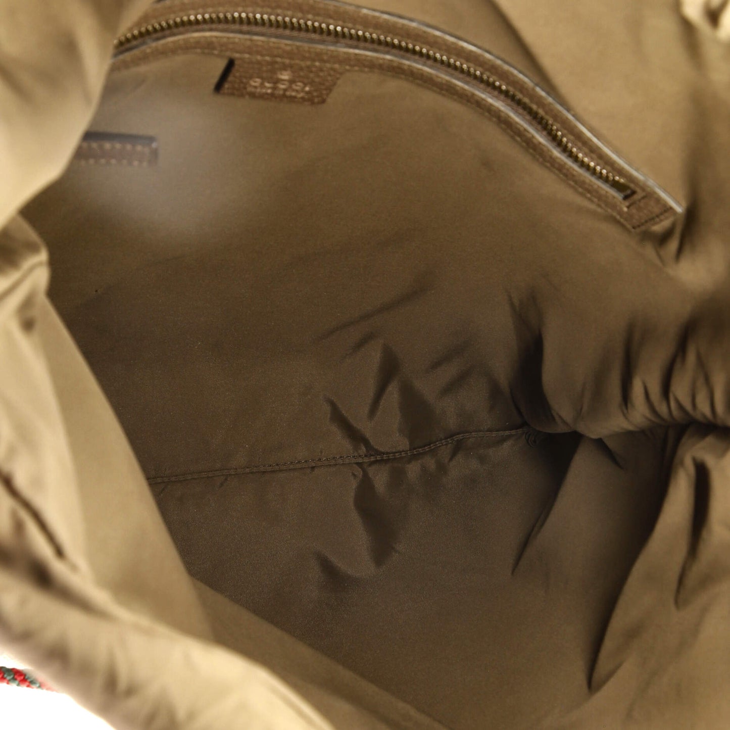 Neo Vintage Drawstring Backpack GG Coated Canvas Large