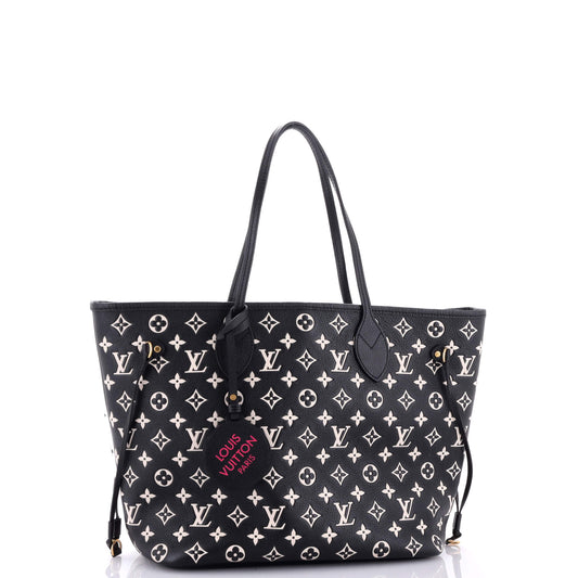 Neverfull NM Tote Spring in the City Monogram Empreinte Leather MM