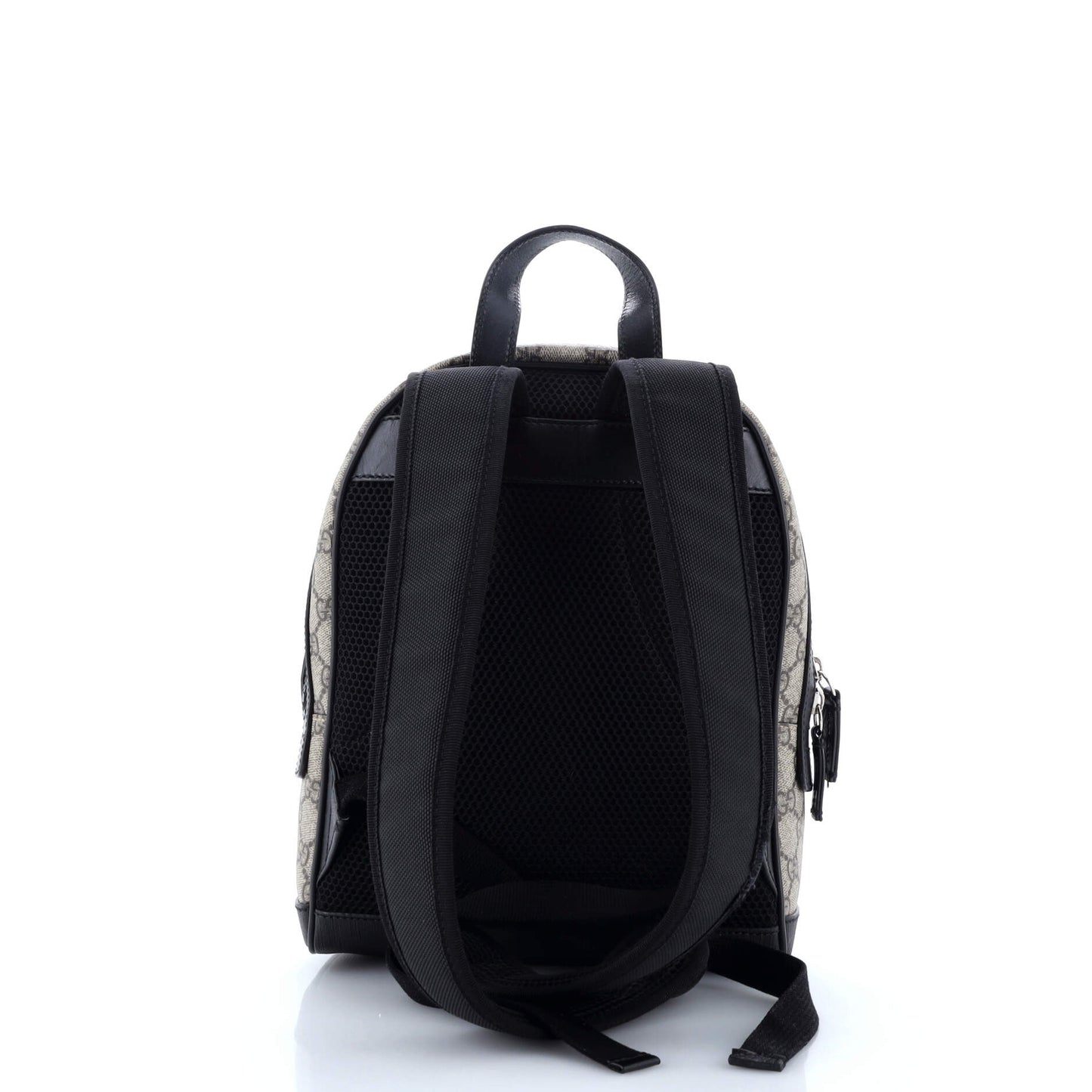 Zip Pocket Backpack GG Coated Canvas Small