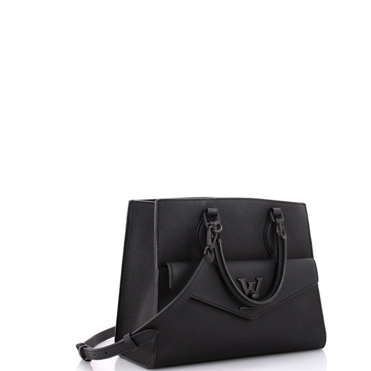 Lockme Monochrome Tote Leather PM