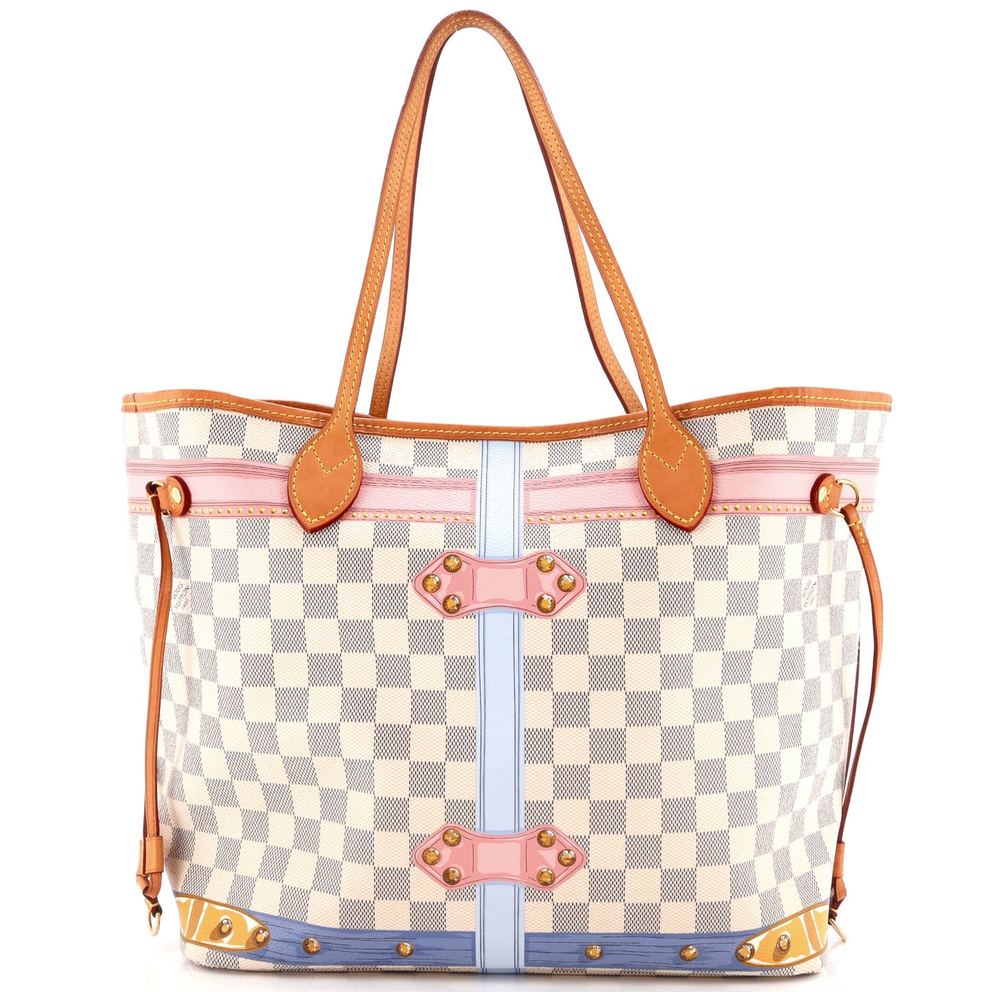 Neverfull NM Tote Limited Edition Damier Summer Trunks MM