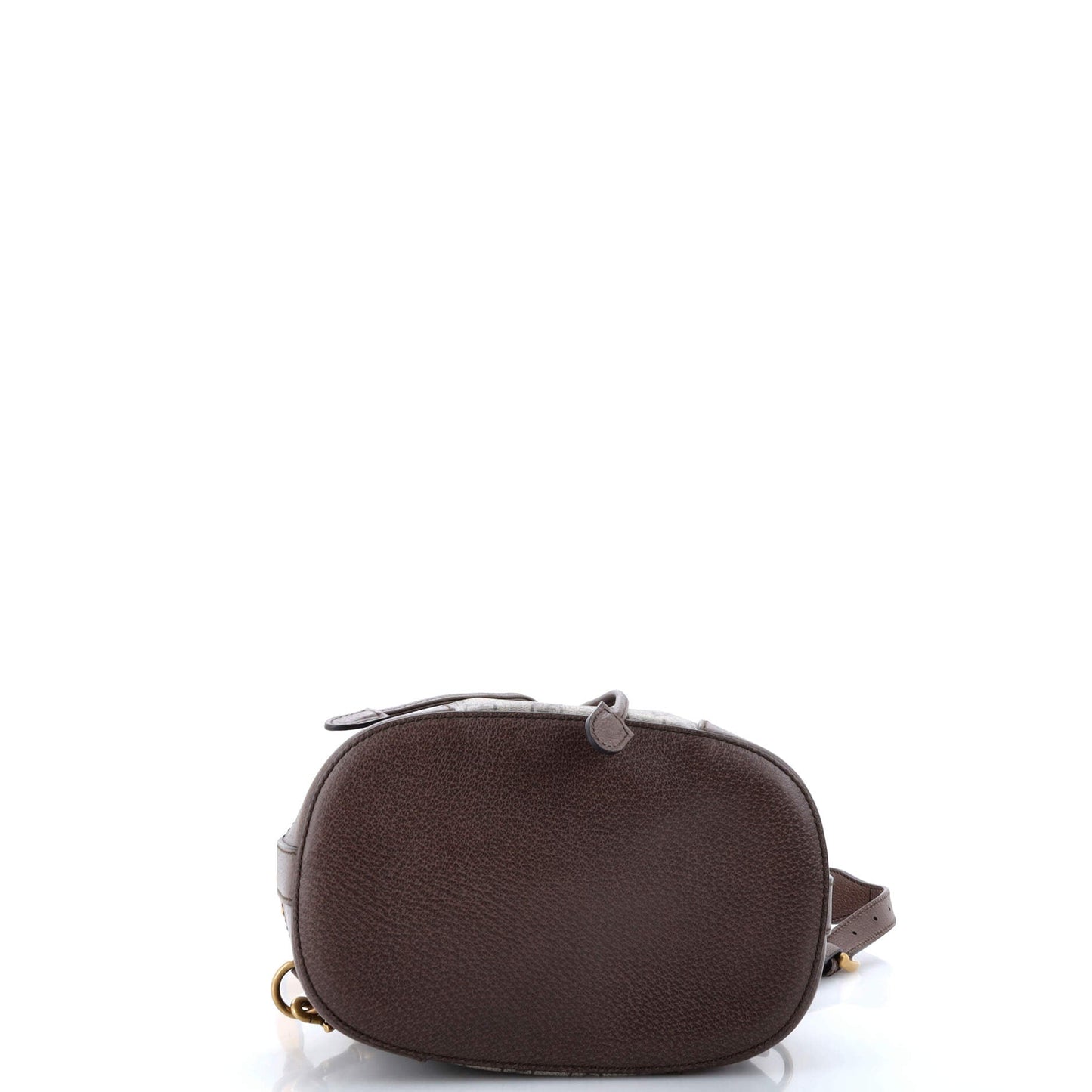 Neo Vintage Drawstring Bucket Backpack GG Coated Canvas Mini