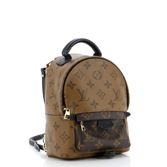 Palm Springs Backpack Reverse Monogram Canvas Mini