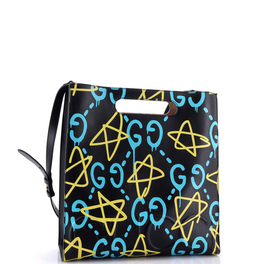 Tote GucciGhost Leather Medium