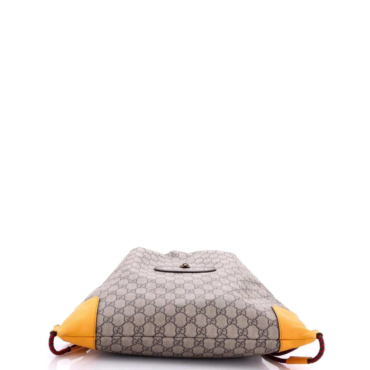 Neo Vintage Drawstring Backpack GG Coated Canvas Large
