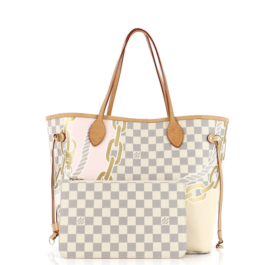 Neverfull NM Tote Limited Edition Nautical Damier MM