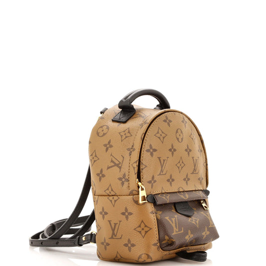 Palm Springs Backpack Reverse Monogram Canvas Mini