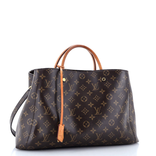 Montaigne Handbag Monogram Canvas GM