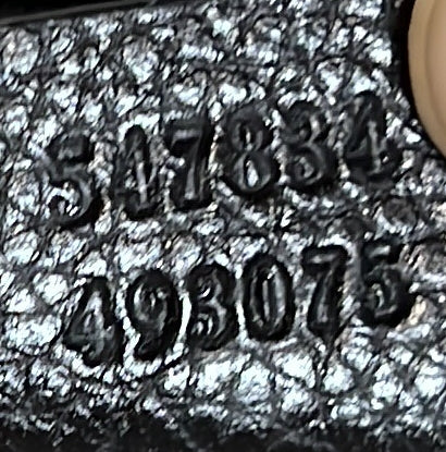 Logo Front Pocket Backpack Printed Leather