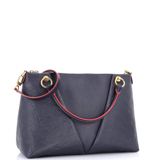 V Tote Monogram Empreinte Leather MM