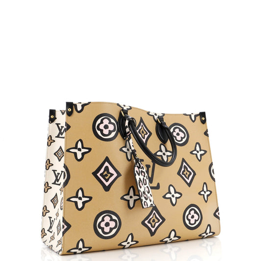 OnTheGo Tote Wild at Heart Monogram Giant GM