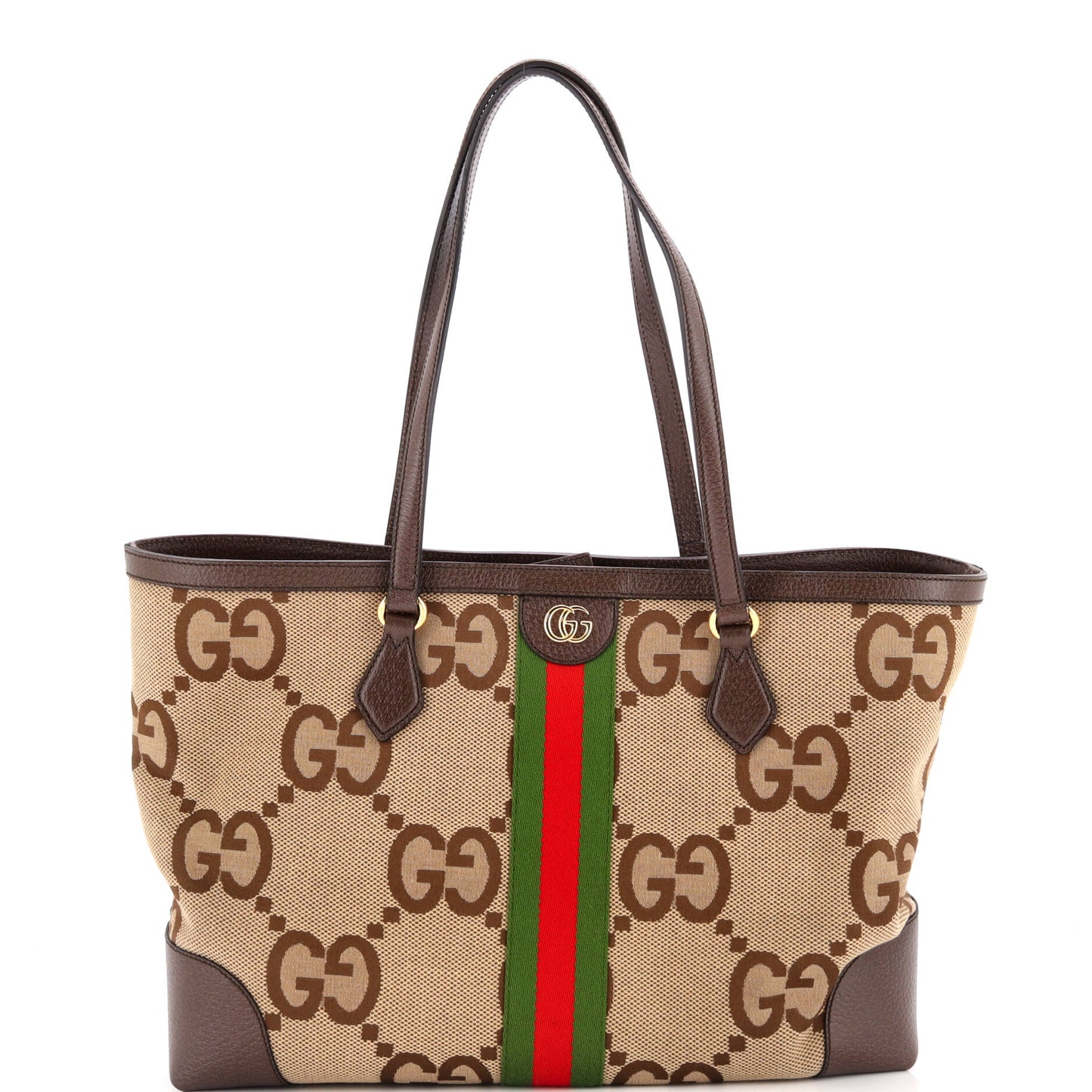 Ophidia Shopping Tote Jumbo GG Canvas Medium
