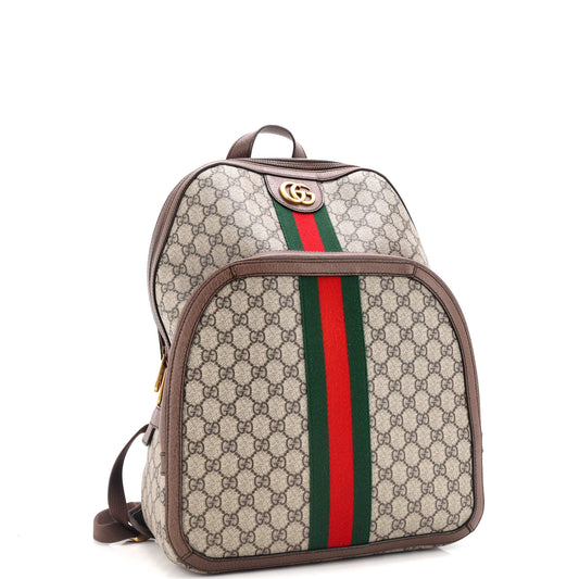 Ophidia Backpack GG Coated Canvas Medium