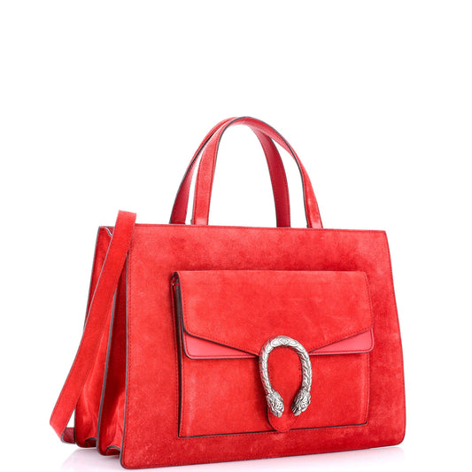 Dionysus Convertible Tote Suede Medium