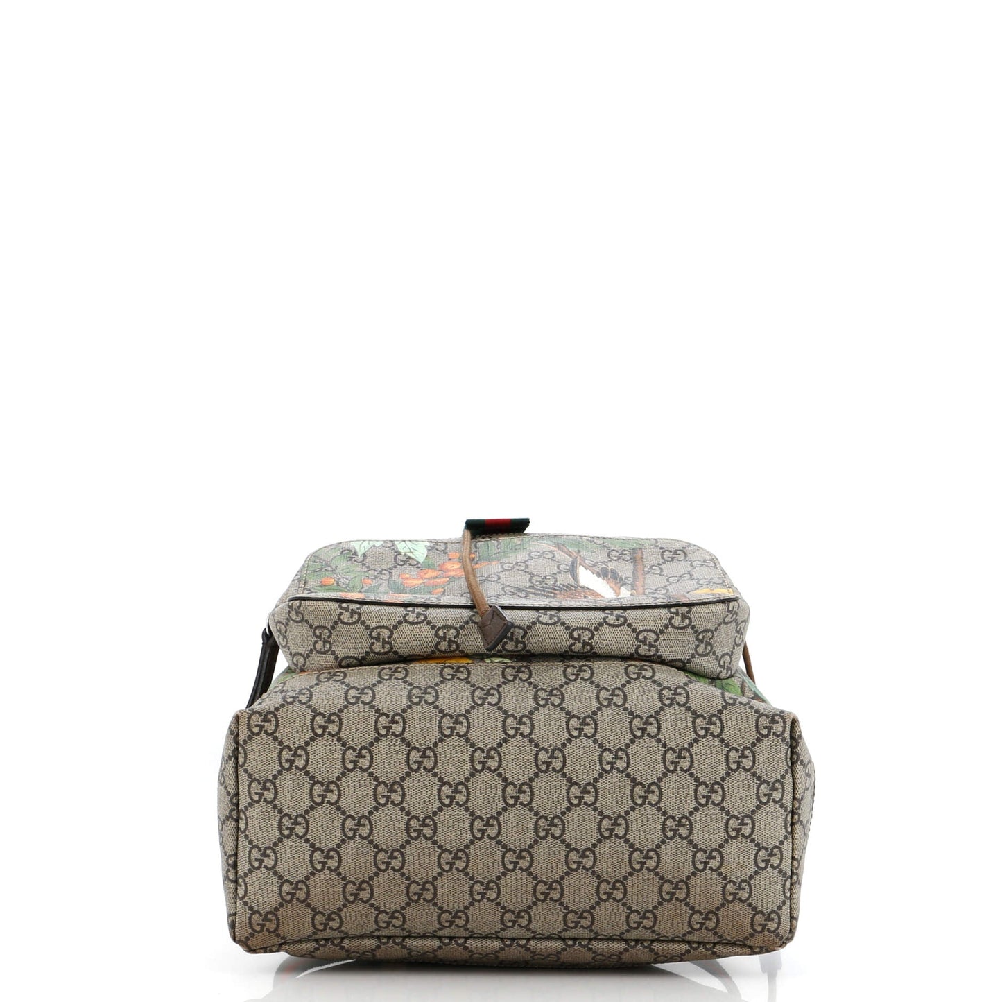 Buckle Backpack Tian Print GG Coated Canvas Medium