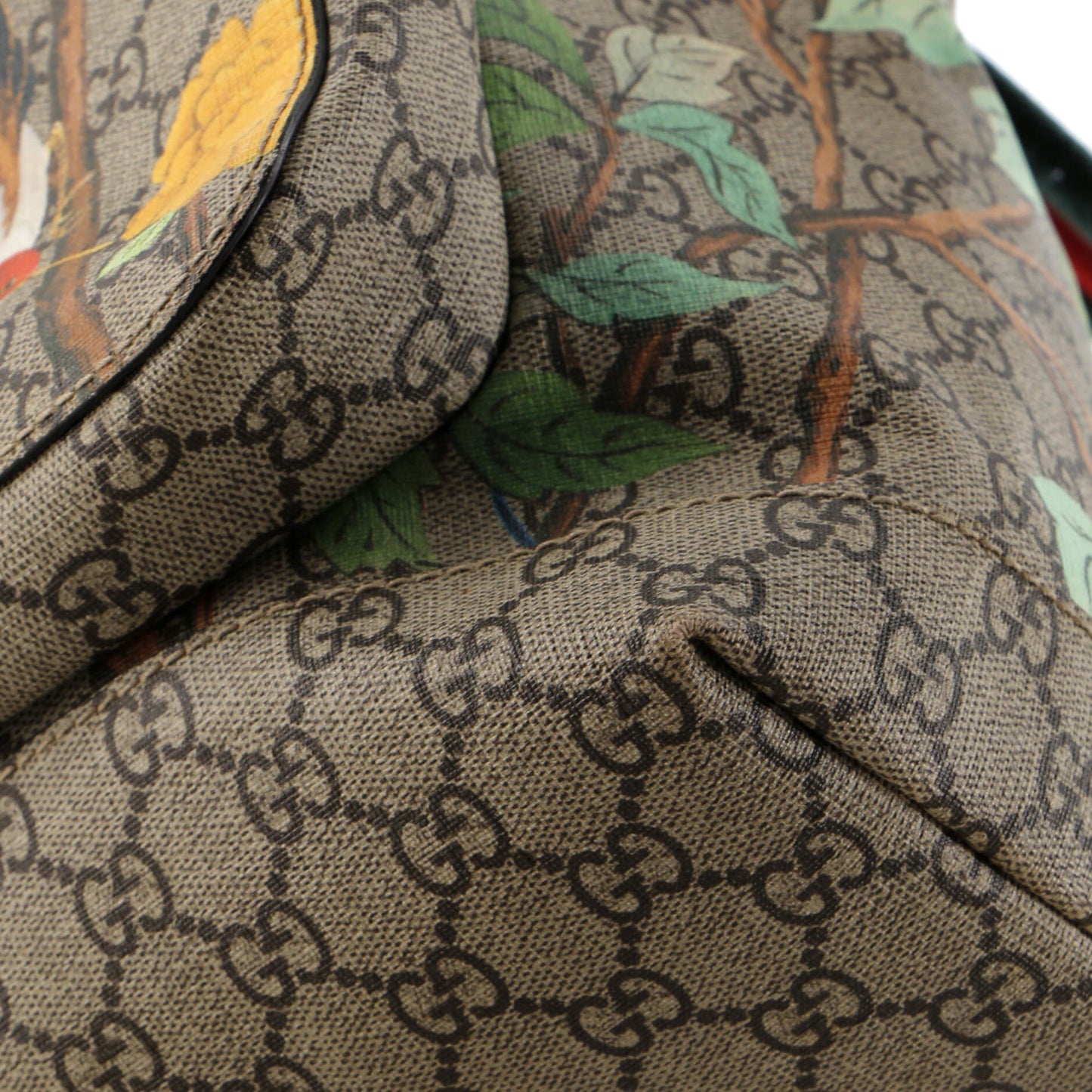 Buckle Backpack Tian Print GG Coated Canvas Medium