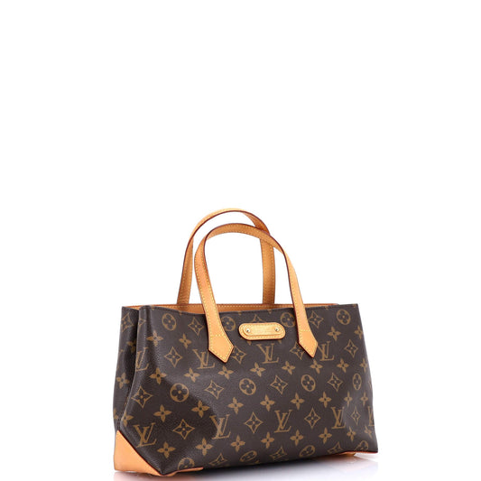 Wilshire Handbag Monogram Canvas PM