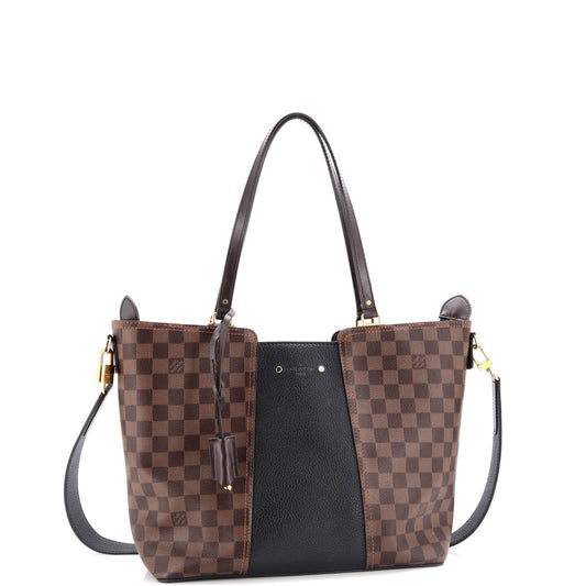 Jersey Handbag Damier with Leather