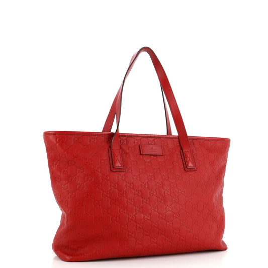 Plus Tote Guccissima Leather Medium