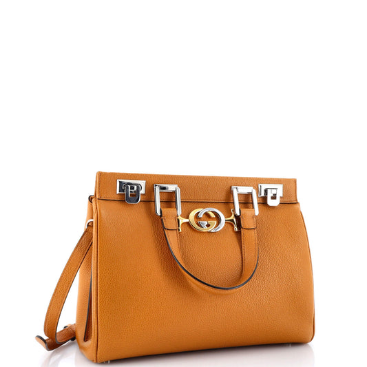 Zumi Top Handle Bag Leather Small