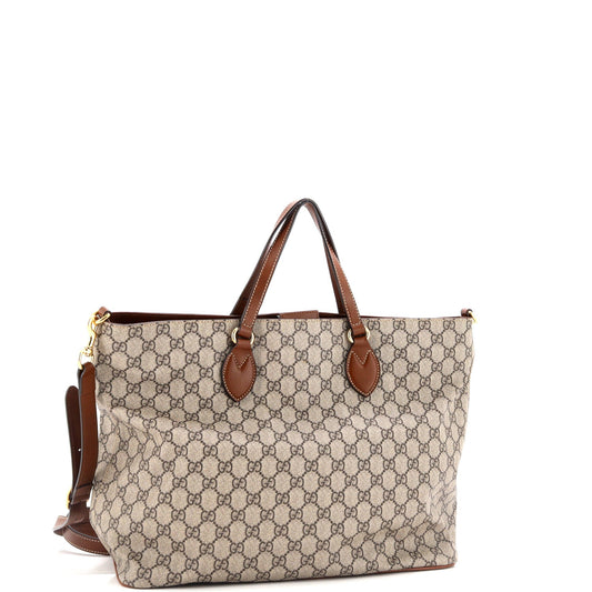 Convertible Soft Tote GG Coated Canvas Medium